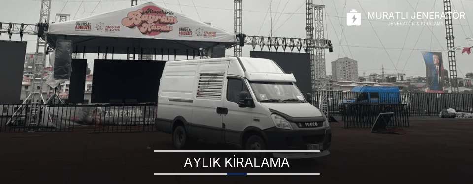 Muratlı Aylık Mobil Jeneratör Kiralama Firmaları
